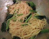 うるいと明太子のパスタ作り方3写真