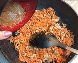 豚肉とにんじんのごま味噌炒め作り方4写真
