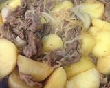 フライパンで肉じゃが作り方5写真