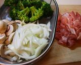 ガーリック香る◇チキンのクリーム煮作り方1写真