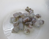 父の日レシピ　海老と新生姜の炊き込みご飯作り方2写真