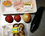 なすとベーコンの簡単ナポリタン作り方1写真
