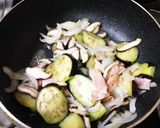 なすとベーコンの簡単ナポリタン作り方4写真
