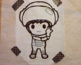 エイトレンジャー チョコプレート作り方4写真