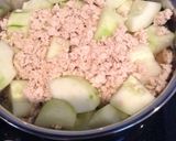 ヘルシー 加賀太きゅうりのそぼろあんかけ作り方8写真