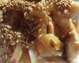 レンジで簡単　鶏胸のピリ辛ゴマ味噌和え作り方15写真