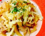筍と豚の味噌チーズ作り方7写真