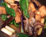 ご飯が進む☆厚揚げと豚肉の味噌炒め作り方5写真