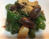 大きいしめじとピーマンのかき醤油炒め作り方3写真