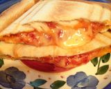 ちょ~簡単♬ピザ風ホットサンド♬作り方4写真