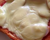 チーズでフタ!食べやすいピザ風トースト作り方5写真