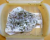 レンジで♪バジルレモン☆ペッパー鶏ハム作り方5写真