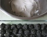 黒胡麻団子(芝麻湯圓)作り方6写真
