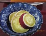 電子レンジでサツマイモのレモン煮作り方5写真