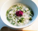 味付け不要！しらすたっぷりおじや♪♪作り方3写真