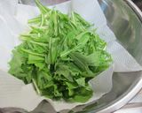 さけるチーズで水菜サラダ作り方1写真