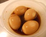 まるでラーメン屋さんの煮たまご♪作り方3写真