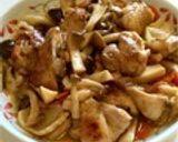鳥もも肉としめじ☆塩ダレ炒め作り方11写真
