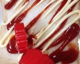 ケチャップマヨのチーズトースト作り方1写真