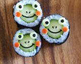 かえるちゃん巻き♪キャラ弁作り方9写真