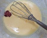 カップでふわふわ桜と小豆のシフォンケーキ作り方4写真