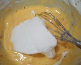 カップでふわふわ桜と小豆のシフォンケーキ作り方6写真