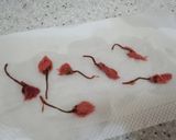 カップでふわふわ桜と小豆のシフォンケーキ作り方10写真