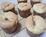 カップでふわふわ桜と小豆のシフォンケーキ作り方11写真