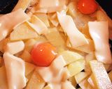 ジャガイモ卵チーズ(^O^)バター焼き作り方3写真
