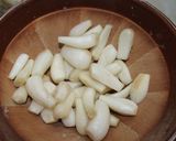 ラッキョウの醤油漬け作り方1写真