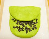 【菓子パン】甘納豆入り★抹茶うずまきパン作り方5写真