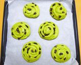 【菓子パン】甘納豆入り★抹茶うずまきパン作り方12写真