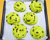 【菓子パン】甘納豆入り★抹茶うずまきパン作り方13写真