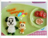 ♬ワンワン うーたんバースデープレート♬作り方8写真