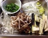 暑い日に❗️豚冷しゃぶサラダそば作り方1写真
