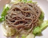 暑い日に❗️豚冷しゃぶサラダそば作り方8写真