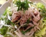 暑い日に❗️豚冷しゃぶサラダそば作り方9写真