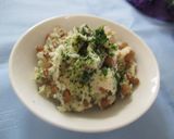 おから＆納豆のチーズ(とろろ昆布）焼き作り方1写真