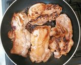 簡単　子供が喜ぶ！鳥もも肉の照り焼き作り方6写真