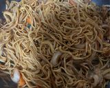 簡単に美味しい・野菜たっぷりオム焼きそば作り方2写真