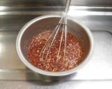 ササミと水菜の梅ゴマ和えサラダ♪作り方2写真