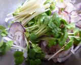 紫玉ねぎとかいわれ菜のサラダ作り方2写真