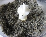 黒胡麻団子(芝麻湯圓)作り方3写真