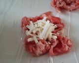 豚こま肉でさくさくチーズミルフィーユかつ作り方2写真