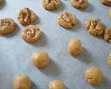 ノンバター❁黒糖とくるみのクッキー作り方8写真