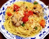 チキンとバジルとトマトパスタ作り方8写真