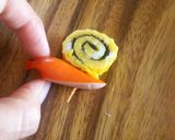 キャラ弁おかず♥彩りかたつむり作り方6写真