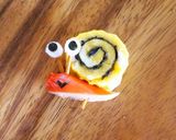 キャラ弁おかず♥彩りかたつむり作り方7写真