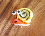 キャラ弁おかず♥彩りかたつむり作り方7写真