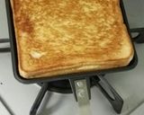 リンゴとプリンのホットサンド♡作り方4写真